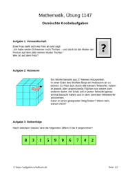 Knobelkartei für kleine matheasse märz 2 wochenknobelei knobeln. Knobelaufgaben Fur Erwachsene Kostenlos Ausdrucken Losung Vorhanden