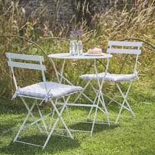 Small Bistro Set In Chalk Pre Order August In 2020 Bistro Set Bistro Table Bistro Table Set