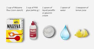 Recipe For Corn Starch Dough Maizena Ingredients And Preparation 1 Cup Of Maizena Flour Corn Starch Corn Homemade Clay Modeling Paste Fathers Day Crafts