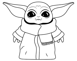 Baby yoda has inspired myriad new desserts and treats, including a detailed cake and a frappuccino you can order at starbucks. Baby Yoda Coloring Pages Free Printable Coloring Pages For Kids
