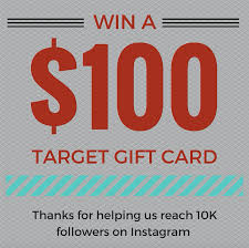 Et thru 07/31/21 at 11:59 p.m. 100 Target Gift Card Giveaway On Instagram All Things Target