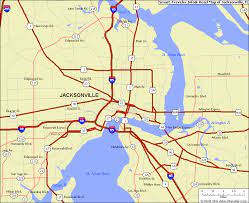 Cool Map Of Jacksonville Florida Jacksonville Florida Jacksonville Jacksonville University