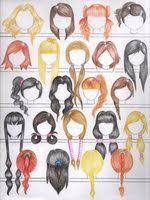 Natural Hair Color Hairstyles Male Version By Errisirre On Deviantart Drawings Anime Hair How To Draw Hair