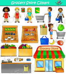 Collection of grocery shopping clipart (66). Grocery Store Clipart Commercial Clipart 4 School