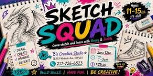 SKETCH SQUADE-Come draw and have some fun