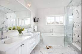 Photo gallery featuring the interior and exterior of a custom home in new westminster, british columbia by clay construction. Master Bathroom Ideas Contemporary Bathroom Moeski Design Agency