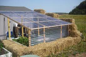A greenhouse is a structure that produces a microclimate ideal for plant growth. Build Your Own Greenhouse Out Of Straw Bale Your Projects Obn