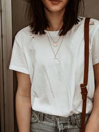 White T Shirt Outfit Ideas White Tshirt Outfit Tshirt Outfits Plain White T Shirt