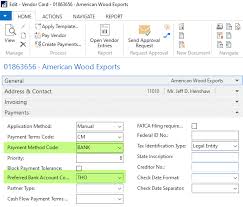Maybe you would like to learn more about one of these? Vendor Electronic Payments In Dynamics 365 Business Central Stoneridge Software