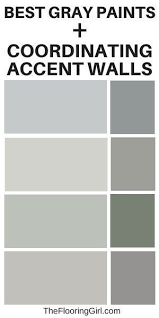 What Are The Most Popular Shades Of Gray Paint With Images Shades Of Grey Paint Grey Interior Paint Accent Wall Paint Colors
