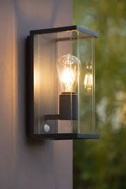 Lucide Claire Wall Light Outdoor E27 Ip54 Anthracite Outdoor Light Fixtures Outdoor Sconces Modern Outdoor Lighting