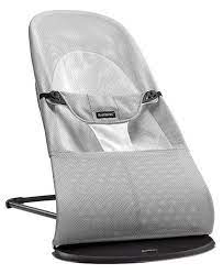 Babybjorn Wipstoel Balance Soft Zilver Wit Mesh Baby Bjorn Baby Bouncer Babyproducten