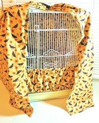 Large Bird Cage Seed Catcher Extra Large Long Bird Cage Seed Catcher Skirt And Cover 2 Pc Set 100 Cotton Forthebirds Large Bird Cages Bird Cage Bird Cage Covers