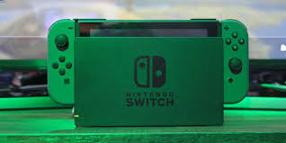 Nintendo Switch Possible Dark Green Mockup Nintendo Gaming Switch Nintendo Nintendo Switch Gameboy