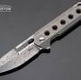 Profile Picture of Dustin Driver Custom Knife Damasteel 