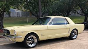 Image result for Phoenician Yellow 1964 Mustang