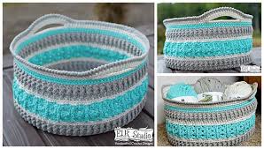10 Free Crochet Basket Patterns