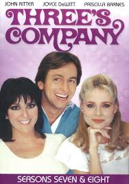 She appeared in many american tv hits of the 1970s and 1980s, such as three's company (1976), the jeffersons (1975), the new mike hammer (1984), riptide (1984), knight rider (1982), who's the boss? Three S Company Seasons Seven And Eight Mcavinchey Org