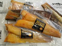 Put the cod in a baking tin and put the juniper branch on the opposite side of the tin. Wholesale Stonington Seafood