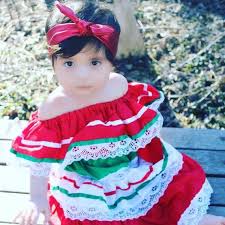 Traditional Mexican Baby Toddler Dress By Lovesofiashop On Etsy Baby Mexican Dress Mexican Babies Baby Girl Clothes
