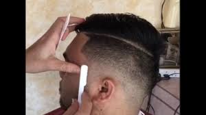 حلاقة الشعر تدريج مع الخط بموس الحلاقة Shaving Is Listed With The