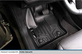 Amazon Com Maxfloormat Floor Mats For Ford Escape C Max 2013 2017 Complete Set Black Automotive Floor Liners Black Floor Ford Escape