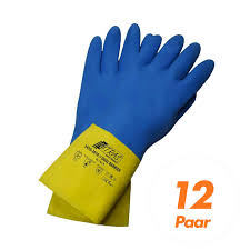 Maybe you would like to learn more about one of these? Nitras 3470 Dual Barrier Chemikalien Schutzhandschuhe In Der Farbe Blau Gelb 300 Mm Lang Handschuh Bietet Schonen Grip 12 Paar Grosse 9 Werkstatt King De