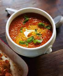 Jamie Oliver S Roasted Tomato Soup Recipes 30 Minute Meals Jamie Oliver Recipes