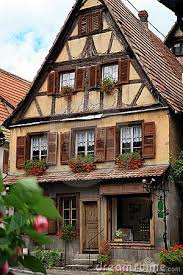 French Village Alsace France Alsace Swiss House House