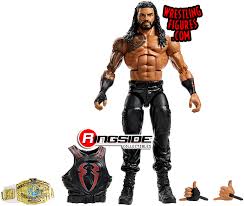 Roman reigns has been very dominant as the universal champion since winning it last year at wwe payback. Roman Reigns Wwe Elite 65 Wwe Toy Wrestling Action Figure By Mattel