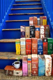 Bricks Painted To Look Like Books In The Garden Barb Morris Old Bricks Backyard Garden Projects