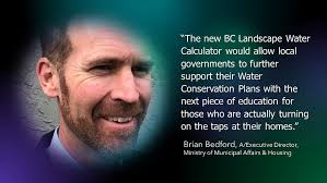 LANDSCAPE WATER CONSERVATION IN KELOWNA: “The City Utility is excited to  promote this online tool (BC Landscape Water Calculator) to our residents.  It makes the process of understanding, calculating, and submitting water