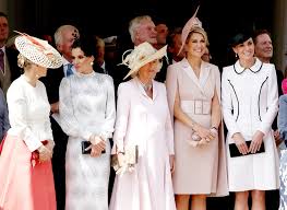 She is also a full time working royal, and was the first ever to loan one particular set of jewels from the queen, beating kate middleton to it. Kate Middleton Heads Up A Verifiable European Royal Squad At Order Of The Garter Vanity Fair