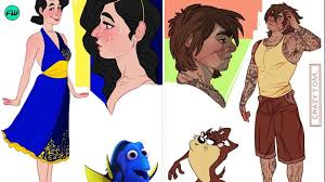Check spelling or type a new query. 34 Human Ized Versions Of Famous Cartoon Characters Fandomwire