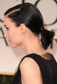 This pretty pony is perfect for women with hair on the. Rooney Mara Short Haircut Cute Black Ponytail Hairstyles Weekly