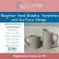 Beginner Hand Building: Templates and Surface Design event image