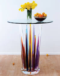 Beautiful Glass Bar Tables By H Studio Digsdigs In 2020 Glass Bar Glass Bar Table Glass