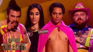 Vernon kay hosts the series where game shows and talent shows collide to create a guessing game like no other as contestants aim to guess the talents of eight performers. This Is Hard Will Giovanna Fletcher And Marvin Find Our Wrestler Game Of Talents Uk Youtube