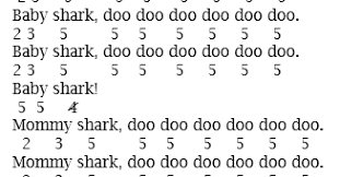 Not lagu sendiri di internet cukup. Dan Chord Gitar Lagu Baby Shark Not Angka Lagu