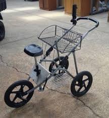 Disc golf cart