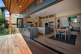 Look for marble countertops in a neutral color scheme and add contrast with bar stools, benches and other seating options. Indoor Outdoor Kitchen Design Inspirations Colorado Real Estate