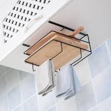 Organisateur De Rangement En Fer Pour Etageres De Cuisine Porte Serviettes Crochet De Rangement Pour Croch Rangement Placard Cuisine Rangement Rangement Maison