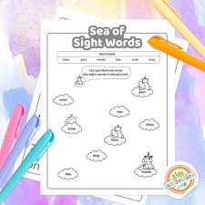 Practice sight words with these fun halloween theme color by sight words pages! Unicorn Sight Words Coloring Page Makes Reading Easier