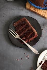 A visually stunning birthday cake, inspired by the classic icebox cake. Vegan Chocolate Bomb Cake Bake To The Roots