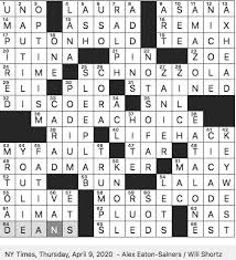 Rex Parker Does The Nyt Crossword Puzzle Cartoonist Hollander Thu 4 9 20 Group Hq D In Ramallah Trick To Increase One S Efficiency In Modern Lingo Sea Creatures That Move By