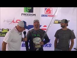 Jamond Andrews & Harvey Pulliam in the Pro Division take 1st 25.02 lbs. at  the Snag Proof Open