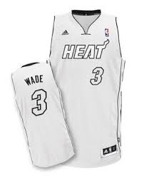 Black And White Throwback Jersey Pin On Miami Heat