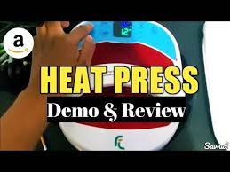 How To Use An Easypress Feilian Heatpress Review Demo Asmr Unboxing Youtube Asmr Demo Heat Press