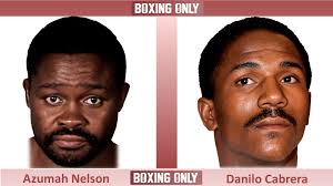 Azumah Nelson vs Danilo Cabrera
