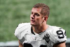 Carl nassib, pictured in november, thanked friends, family, and his team for their support. Tzo1med5qrnvwm